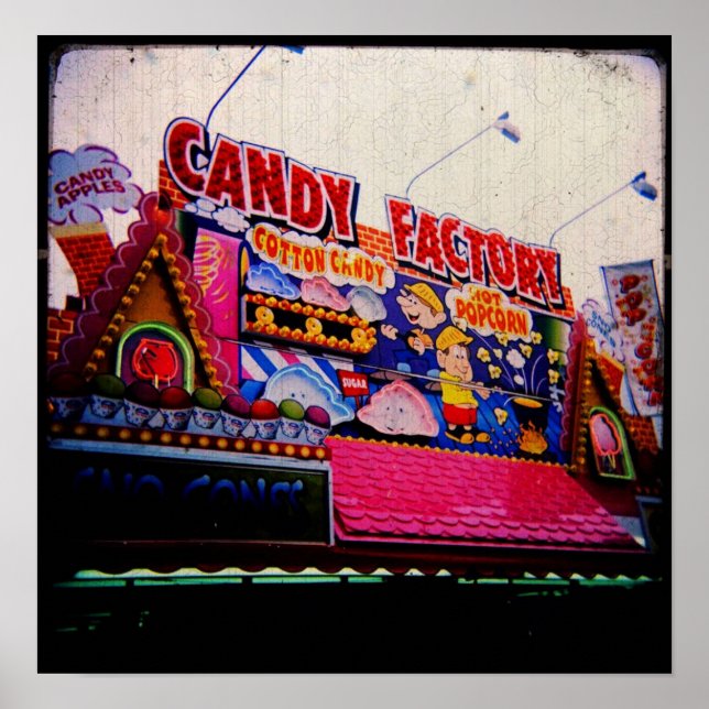 Impression photographique Carnival Candy Factory (Devant)