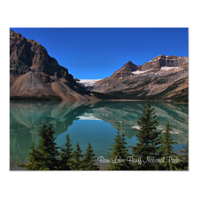 Impression photographique de Bow Lake (Devant)