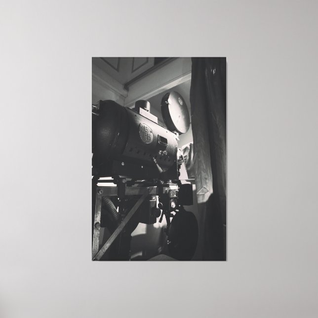Impression photographique de caméra de cinéma vint (Recto)