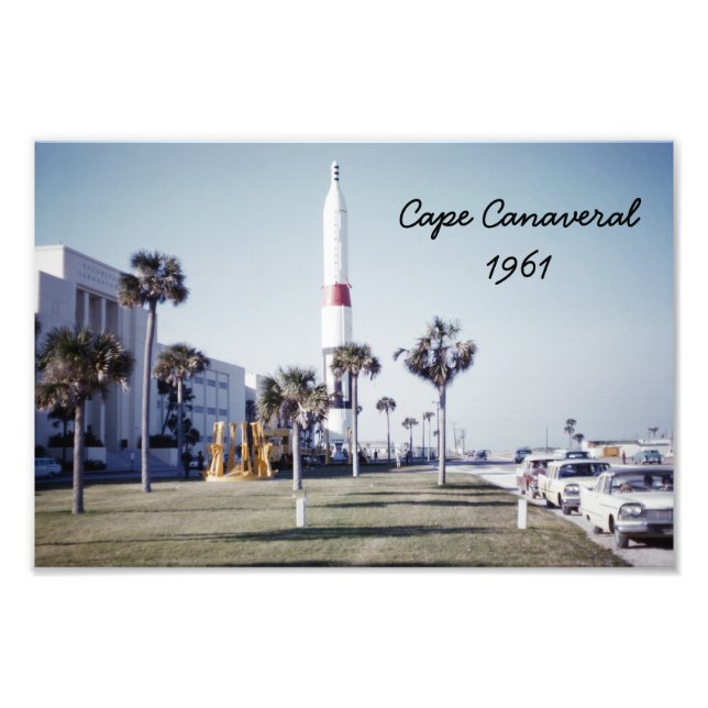 Impression photographique vintage Cape Canaveral (Devant)