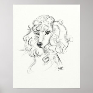 Impression Poodart Art de croquis