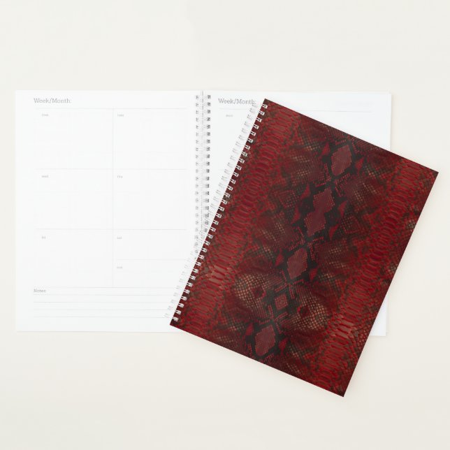 Impression Python rouge et noir (Devant avec enveloppe)