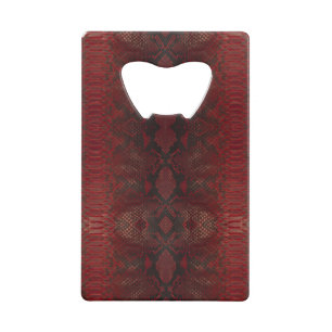 Impression Python rouge et noir