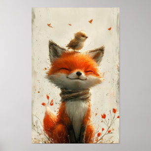 Impression Renard Souriant