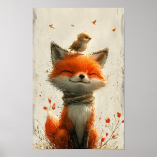 Impression Renard Souriant