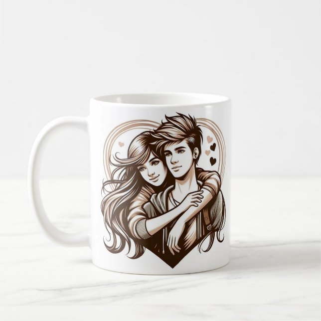 IMPRESSION ROMANTIQUE MUG (Gauche)