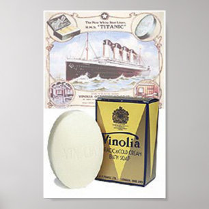 Impression savonneuse vintage