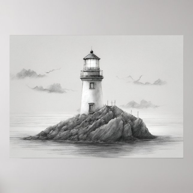 Impression "Silent Sentinel", Poster (Devant)