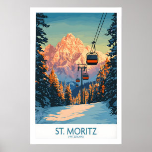 Impression ski de St Moritz - Suisse 1