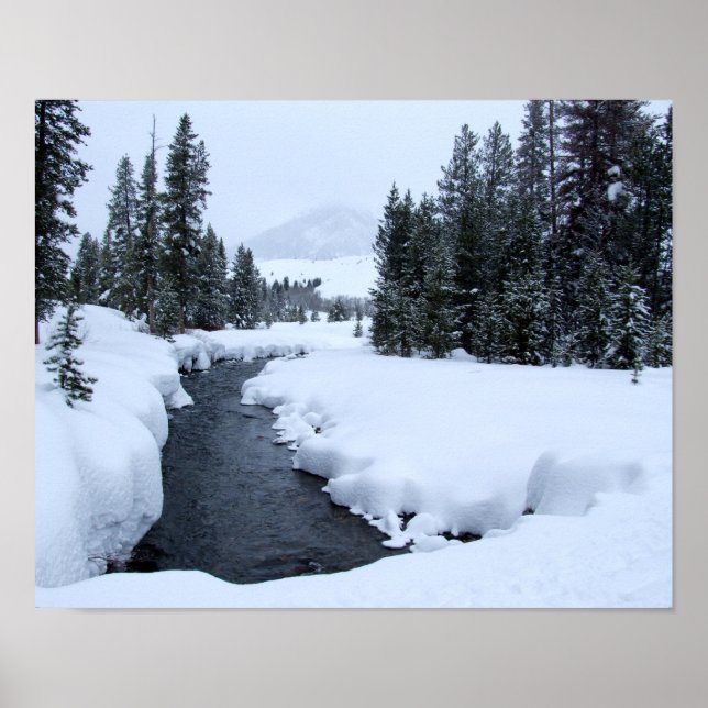 Impression Sun Valley Snow Stream (Devant)