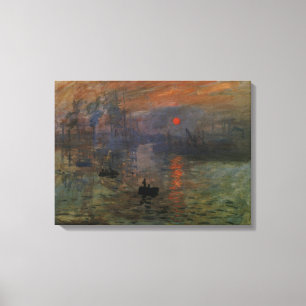 Impression Sunrise by Claude Monet, Art Vintage