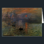 Impression Sunrise by Claude Monet, Vintage Art<br><div class="desc">Impression, Sunrise (1872) by Claude Monet is a vintage impressionism fine art nautical painting. The position of the sun looks like it could also be a sunset. A maritime seascape at Le Havre Harbor, France with several boats in the foreground at sunrise. About the artist: Claude Monet (1840-1926) was a...</div>