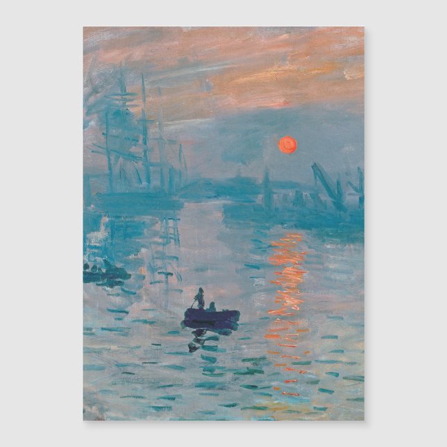 Impression Sunrise Claude Monet (Devant)