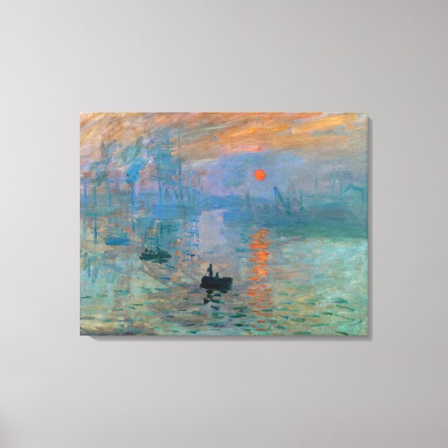Impression Sunrise par Claude Monet (Recto)