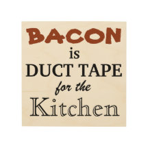 Bacon est Duct Tape pour la cuisine