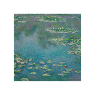 Impression Sur Bois Claude Monet