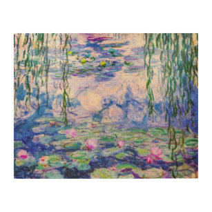 Impression Sur Bois Claude Monet - Nymphéas / Nymphéas 1919
