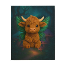 Fairy Critters™ Veau des Highlands féerique