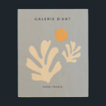 Impression Sur Bois Feuilles Et Bouts De Soleil Coupés Abstraits Forme<br><div class="desc">Feuilles Abstraits modernes et soleil - Formes découpées en blanc et bleu pastel.</div>