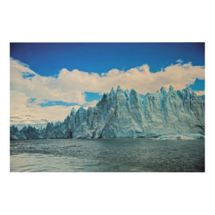 Impression Sur Bois Glacier de Perito Morena, Patagonia