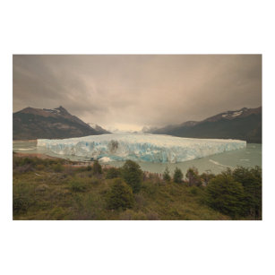 Impression Sur Bois Glacier de Perito Moreno, Argentine
