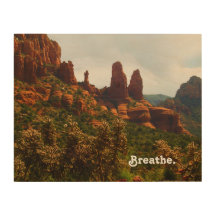 Inspiration de l'art du mur de bois, les Rochers r