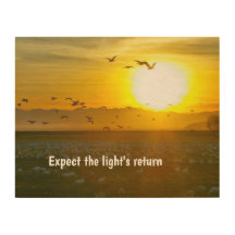 Inspirer les murs de bois, les oiseaux et le solei