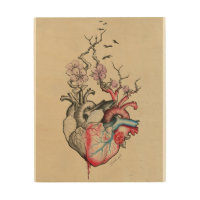 L'art d'amour a fusionné les coeurs anatomiques