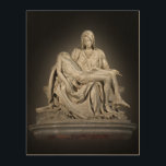 IMPRESSION SUR BOIS LE PIETA DE MICHAËL ANGELO<br><div class="desc">IMAGE DE DÉVOTION D'IMAGE DE DÉVOTION DU PIETA DE MICHAËL ANGELO</div>