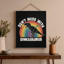 Ne touchez pas au pickleball de Dinkasaurus