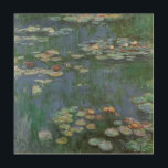 Impression Sur Bois Nénuphars de Claude Monet, Fleurs Vintages<br><div class="desc">Nénuphar (1916) par Claude Monet. Water Lilies est un impressionisme vintage de peinture florale d'art. Jardin fleuri de la saison de printemps de Monet à Giverny, France. Ce paysage est l'une des nombreuses variations de peintures de nénuphars que Monet peint par son étang. À propos de l'artiste : Claude Monet...</div>
