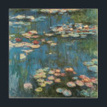 Impression Sur Bois Nénuphars de Claude Monet, Impressionnisme Vintage<br><div class="desc">Nénuphar (1914) de Claude Monet est une peinture de nature impressionniste vintage. Une des nombreuses variations de peintures florales de nénuphars que Monet peint par l'étang dans son jardin fleuri à Giverny, France. À propos de l'artiste : Claude Monet (1840-1926) est un fondateur du mouvement de peinture impressionniste française, dont...</div>