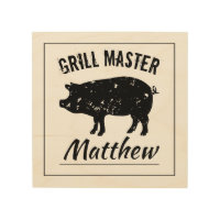 Pig vintage mur de bois pour restaurant & cuisine