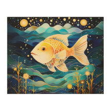 Poisson d'or céleste