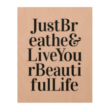 Respirez juste le rose inspiré de citations de