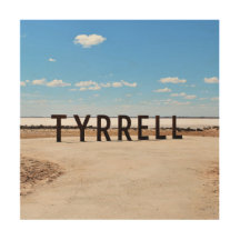 Sel et ciel au lac Tyrrell Australie