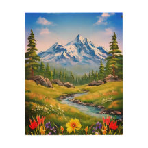 snowy mountain