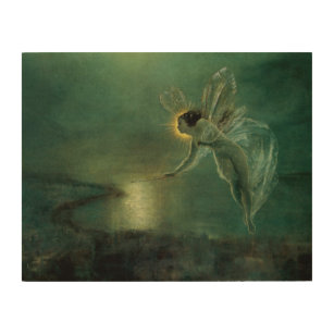 Impression Sur Bois Spirit of the Night par Grimshaw, Fée victorienne