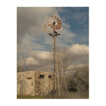 Vieux moulin à bois