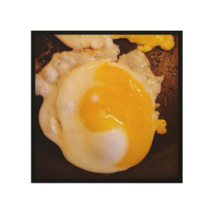 Impression Sur Bois Yin et Yang Egg