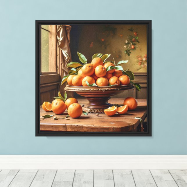 Impression sur toile 30x30 cm (Insitu (Plancher de Bois))