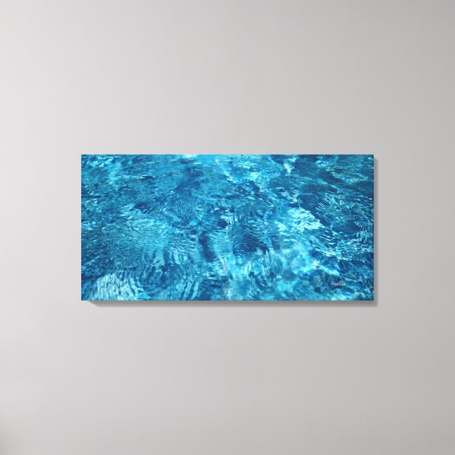 Impression sur toile 32×16 Water (Recto)