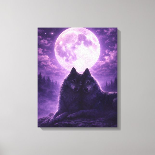 Impression sur toile 40x50 Faune céleste fantastiq (Recto)