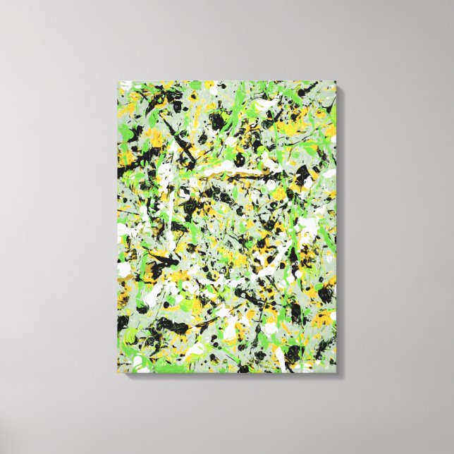 Impression sur toile abstraite Annelisa n° 8 (Recto)