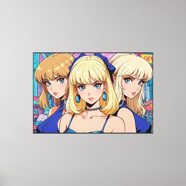 Impression sur toile animes en Stretch (Recto)