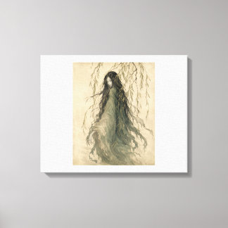Impression sur toile Apparition de la femme esprit