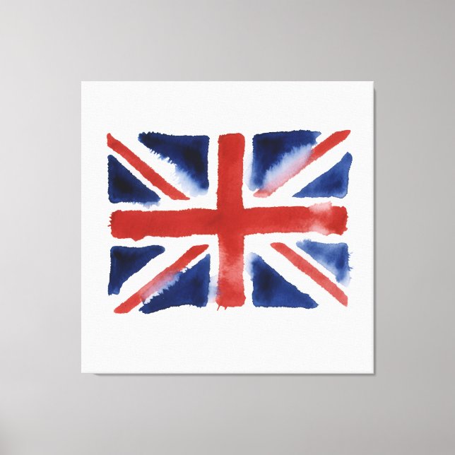 Impression sur toile au design Union Jack (Recto)