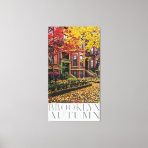 Impression sur toile Automne Brooklyn
