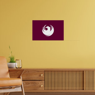 Impression sur toile avec le drapeau de Phoenix, A