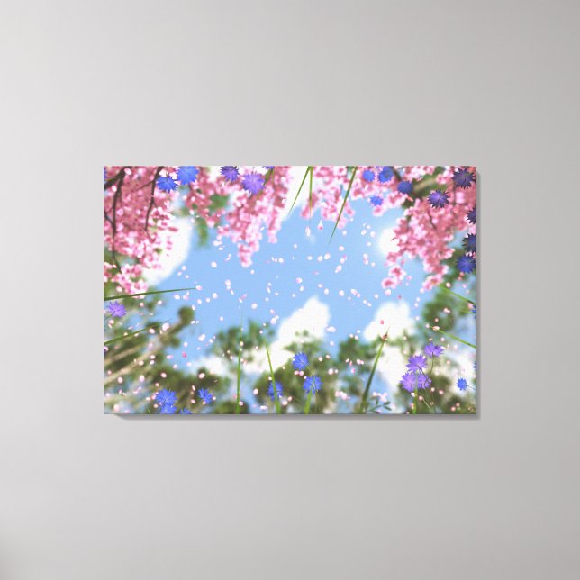 Impression sur toile Avril Showers (Recto)